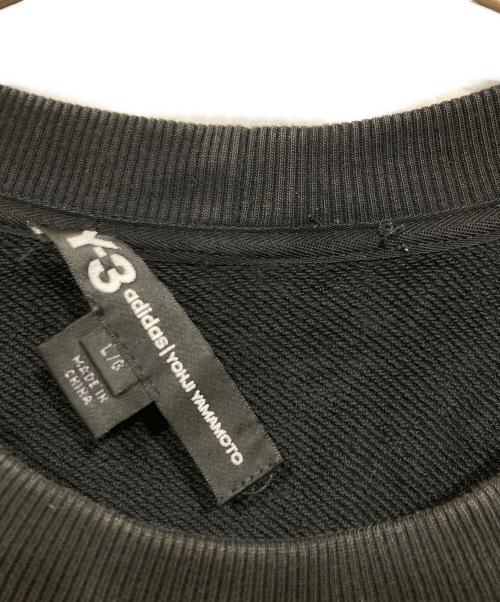 Y-3（ワイスリー）Y-3 (ワイスリー) サシコスローガンスウェット / M SASH SLGN SWT ブラック サイズ:L/Gの古着・服飾アイテム
