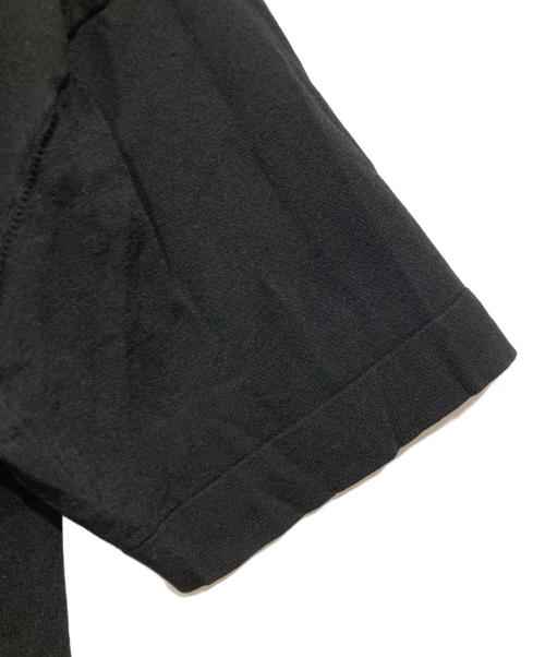LE PHIL（ル フィル）LE PHIL (ル フィル) レイヤード風半袖ニット ブラック サイズ:Fの古着・服飾アイテム