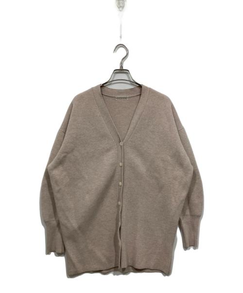 Conte（コンテ）Conte (コンテ) ニットカーディガン ベージュ サイズ:freeの古着・服飾アイテム