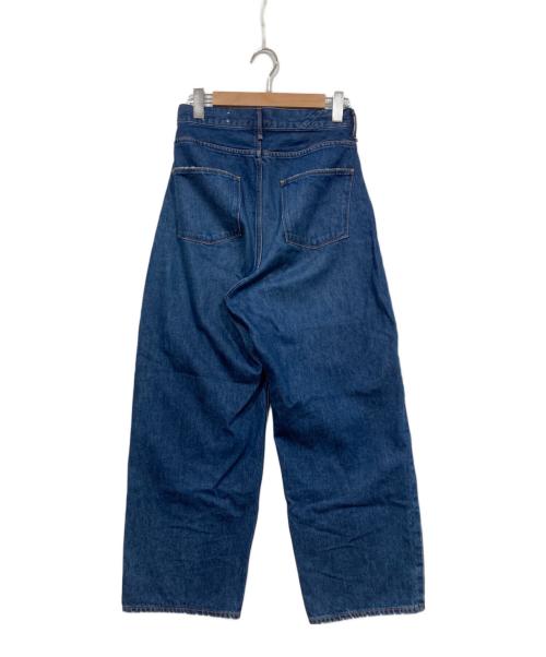 upper hights（アッパーハイツ）upper hights (アッパーハイツ) conte別注 タックワイドデニムパンツ ブルー サイズ:W24の古着・服飾アイテム