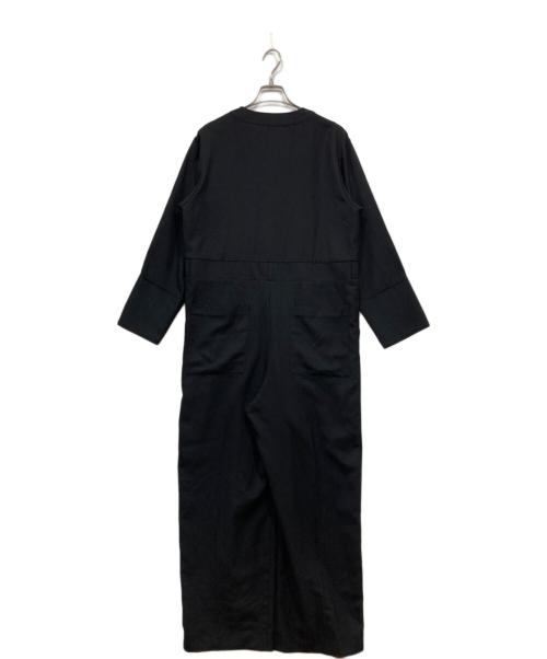 Conte（コンテ）conte (コンテ) Vネックオールインワン ブラック サイズ:表記なしの古着・服飾アイテム