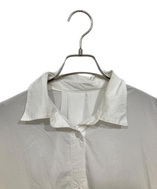 LE PHIL（ル フィル）LE PHIL (ル フィル) ミリタリープルーフオーバーサイズブラウス ホワイト サイズ:Fの古着・服飾アイテム
