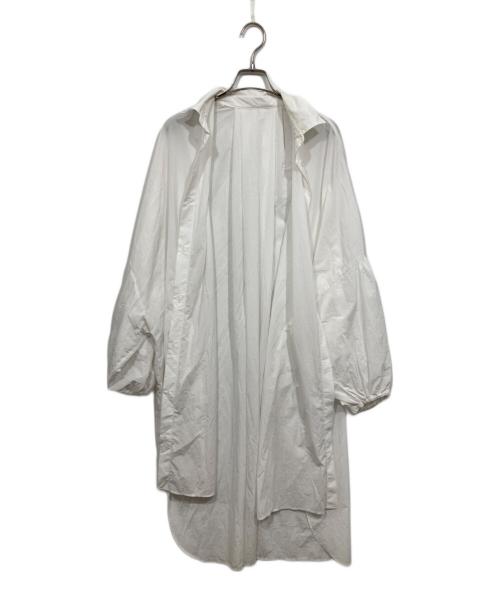 LE PHIL（ル フィル）LE PHIL (ル フィル) ミリタリープルーフオーバーサイズブラウス ホワイト サイズ:Fの古着・服飾アイテム