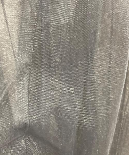 Conte（コンテ）conte (コンテ) リュールノースリーブロングワンピース グレー サイズ:表記なしの古着・服飾アイテム