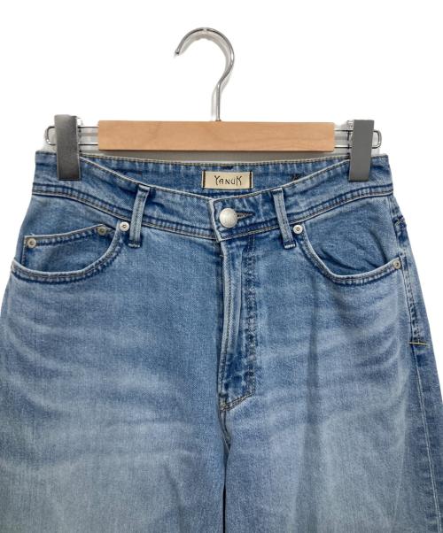 YANUK（ヤヌーク）YANUK (ヤヌーク) デニムパンツ / KATE ルーズバギーデニム ブルー サイズ:W25　63.5cmの古着・服飾アイテム