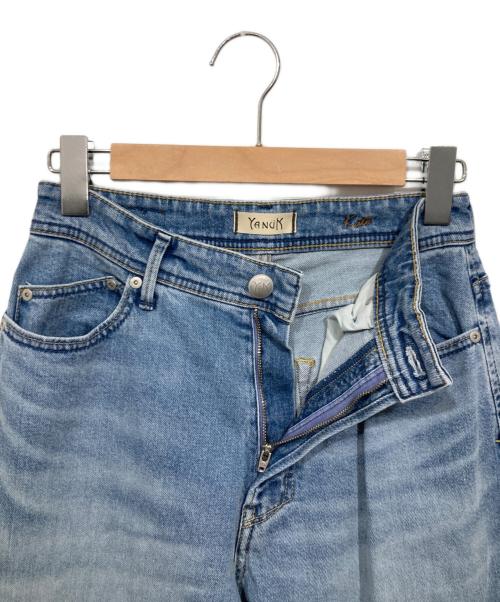 YANUK（ヤヌーク）YANUK (ヤヌーク) デニムパンツ / KATE ルーズバギーデニム ブルー サイズ:W25　63.5cmの古着・服飾アイテム