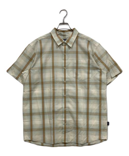 Patagonia（パタゴニア）Patagonia (パタゴニア) 半袖シャツ グリーン サイズ:Ｌの古着・服飾アイテム
