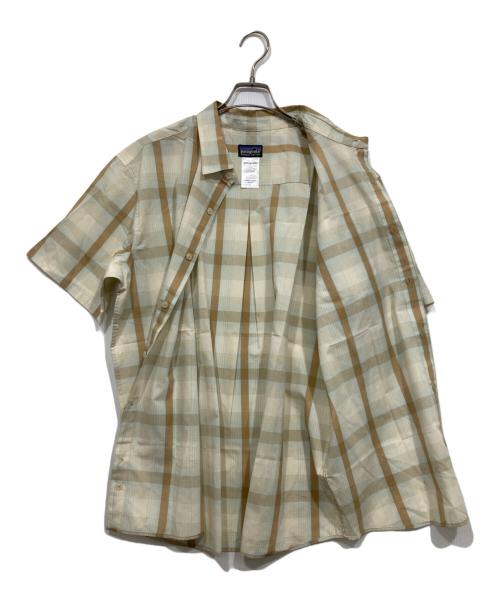 Patagonia（パタゴニア）Patagonia (パタゴニア) 半袖シャツ グリーン サイズ:Ｌの古着・服飾アイテム