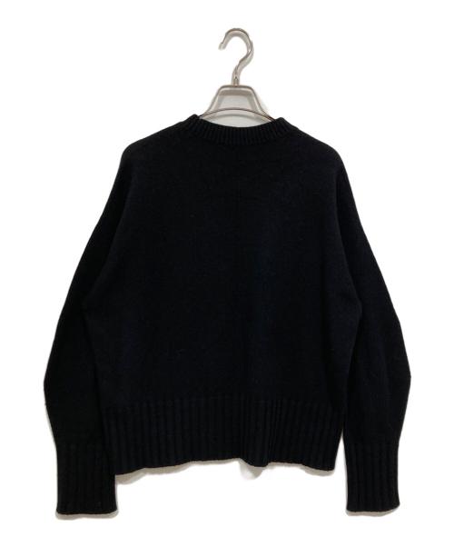 JOURNAL STANDARD（ジャーナルスタンダード）JOURNAL STANDARD (ジャーナルスタンダード) ウールカシミヤホールガーメントクループルオーバー ブラック サイズ:Fの古着・服飾アイテム