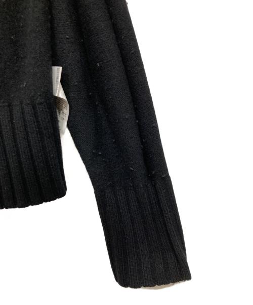 JOURNAL STANDARD（ジャーナルスタンダード）JOURNAL STANDARD (ジャーナルスタンダード) ウールカシミヤホールガーメントクループルオーバー ブラック サイズ:Fの古着・服飾アイテム