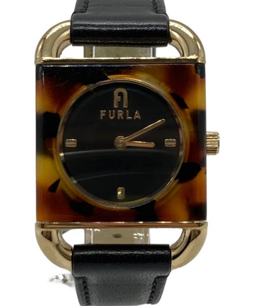 FURLA（フルラ）FURLA (フルラ) 腕時計 ブラックの古着・服飾アイテム
