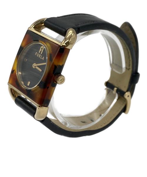 FURLA（フルラ）FURLA (フルラ) 腕時計 ブラックの古着・服飾アイテム