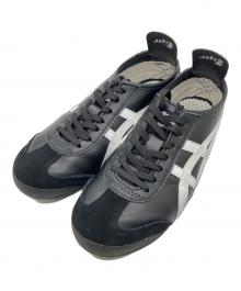 Onitsuka Tiger（オニツカタイガー）の古着「ローカットスニーカー」｜ブラック