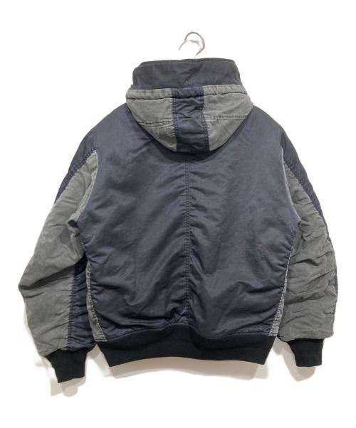 AVIREX（アヴィレックス）AVIREX (アヴィレックス) FADE HOOD JACKET / フェイド フード ジャケット グレー サイズ:Ｌの古着・服飾アイテム