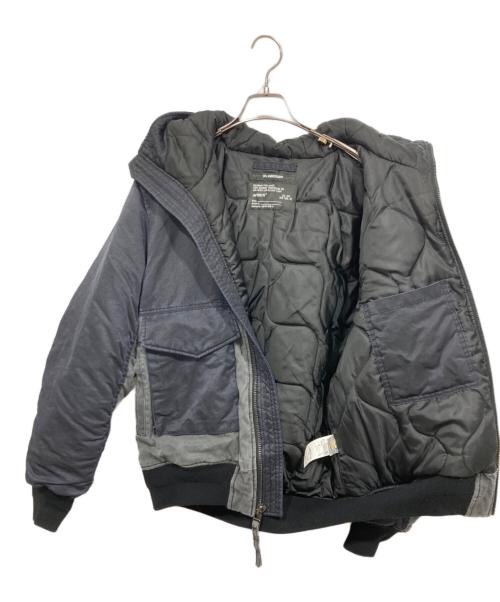 AVIREX（アヴィレックス）AVIREX (アヴィレックス) FADE HOOD JACKET / フェイド フード ジャケット グレー サイズ:Ｌの古着・服飾アイテム
