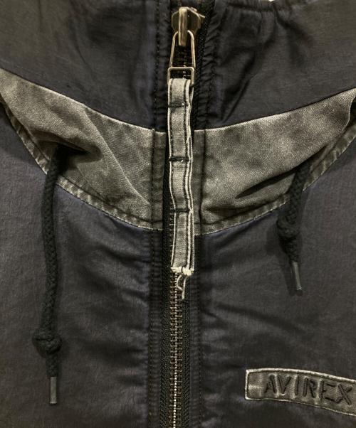 AVIREX（アヴィレックス）AVIREX (アヴィレックス) FADE HOOD JACKET / フェイド フード ジャケット グレー サイズ:Ｌの古着・服飾アイテム