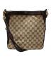 GUCCI（グッチ）の古着「GGキャンバスショルダーバッグ」｜ブラウン
