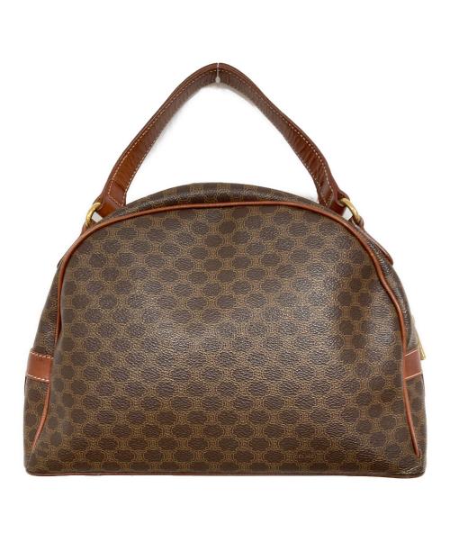 CELINE（セリーヌ）CELINE (セリーヌ) マカダム柄ハンドバッグ ブラウンの古着・服飾アイテム