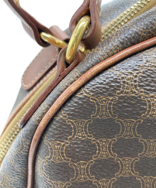 CELINE（セリーヌ）CELINE (セリーヌ) マカダム柄ハンドバッグ ブラウンの古着・服飾アイテム