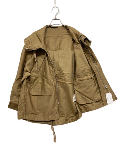 AP STUDIO（エーピーストゥディオ）AP STUDIO (エーピーストゥディオ) シャインツイルコート ベージュ サイズ:Fの古着・服飾アイテム