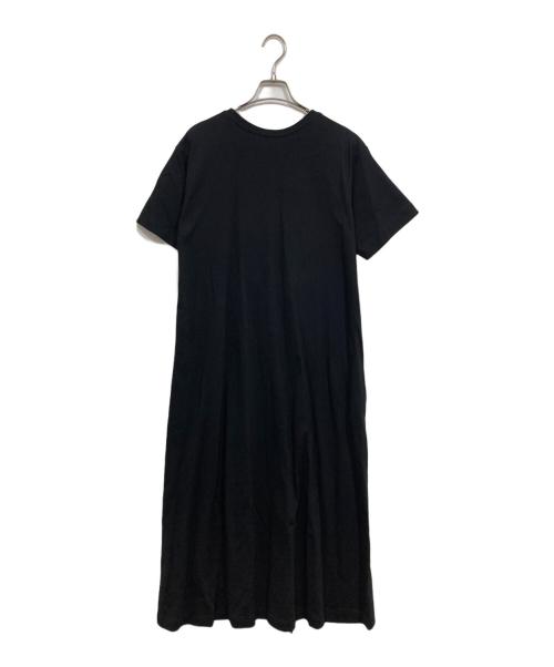 Ron Herman（ロンハーマン）Ron Herman (ロンハーマン) ドローコード半袖カットソーワンピース ブラック サイズ:Sの古着・服飾アイテム