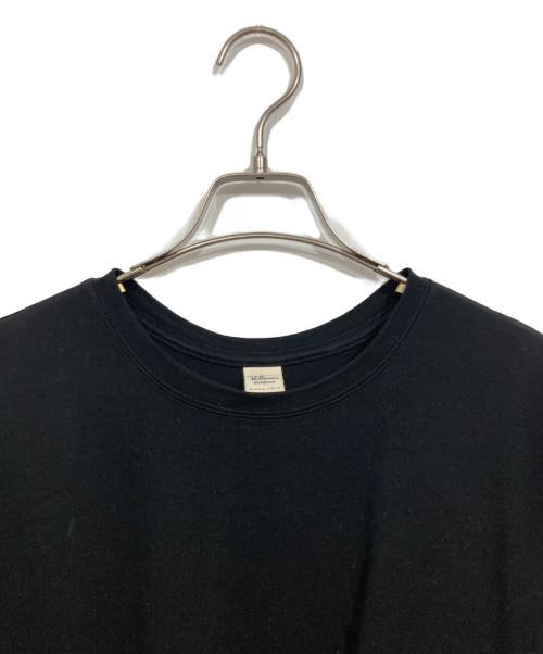 Ron Herman（ロンハーマン）Ron Herman (ロンハーマン) ドローコード半袖カットソーワンピース ブラック サイズ:Sの古着・服飾アイテム