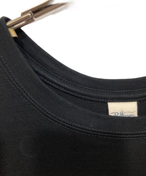Ron Herman（ロンハーマン）Ron Herman (ロンハーマン) ドローコード半袖カットソーワンピース ブラック サイズ:Sの古着・服飾アイテム