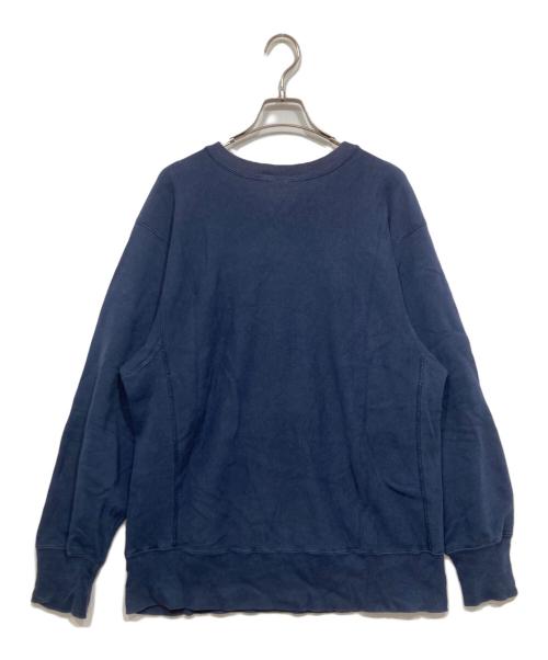 Champion REVERSE WEAVE（チャンピオン リバース ウィーブ）Champion REVERSE WEAVE (チャンピオン リバース ウィーブ) クルーネックスウェット ネイビー サイズ:LARGEの古着・服飾アイテム