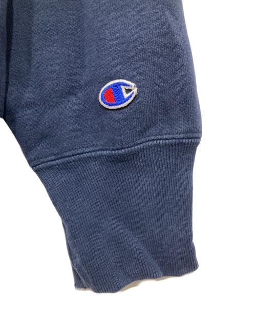 Champion REVERSE WEAVE（チャンピオン リバース ウィーブ）Champion REVERSE WEAVE (チャンピオン リバース ウィーブ) クルーネックスウェット ネイビー サイズ:LARGEの古着・服飾アイテム