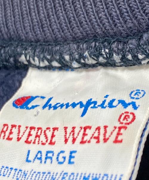 Champion REVERSE WEAVE（チャンピオン リバース ウィーブ）Champion REVERSE WEAVE (チャンピオン リバース ウィーブ) クルーネックスウェット ネイビー サイズ:LARGEの古着・服飾アイテム