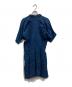 COMME des GARCONS (コムデギャルソン) チャイナボタンリネンワンピース ブルー サイズ:M：36000円
