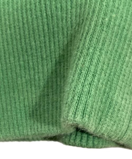 unknown（アンノウン）Unknown (アンノウン) ラインストーンクロスジップジップパーカー グリーン サイズ:Ｌの古着・服飾アイテム