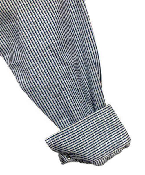 RALPH LAUREN（ラルフローレン）RALPH LAUREN (ラルフローレン) バンドカラーシャツ ブルー サイズ:3Fの古着・服飾アイテム