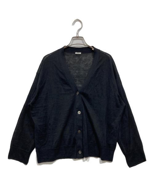 IENA（イエナ）IENA (イエナ) ラミーVネックカーディガン ブラック サイズ:表記なしの古着・服飾アイテム