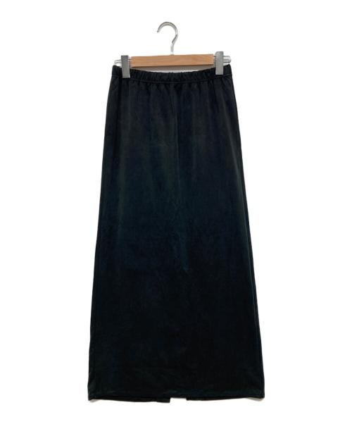 JOURNAL STANDARD（ジャーナルスタンダード）JOURNAL STANDARD (ジャーナルスタンダード) フィブリルキュプラジャージーマキシスカート ブラック サイズ:表記なしの古着・服飾アイテム