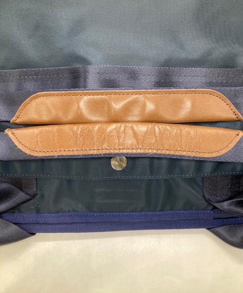 Aquascutum（アクアスキュータム）Aquascutum (アクアスキュータム) master-piece (マスターピース) 2way Tote×MSPC/トートバッグ ネイビーの古着・服飾アイテム