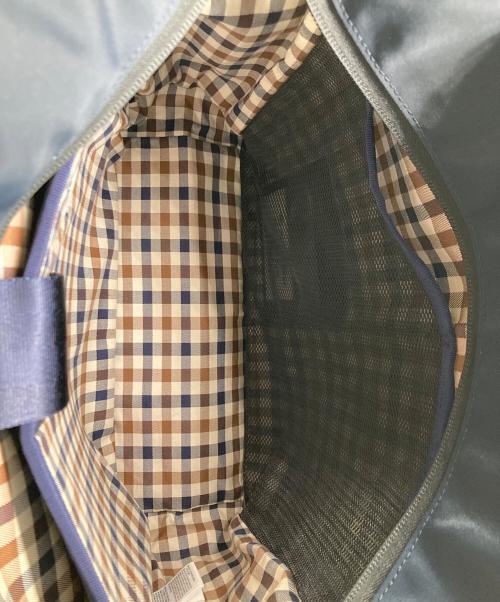 Aquascutum（アクアスキュータム）Aquascutum (アクアスキュータム) master-piece (マスターピース) 2way Tote×MSPC/トートバッグ ネイビーの古着・服飾アイテム