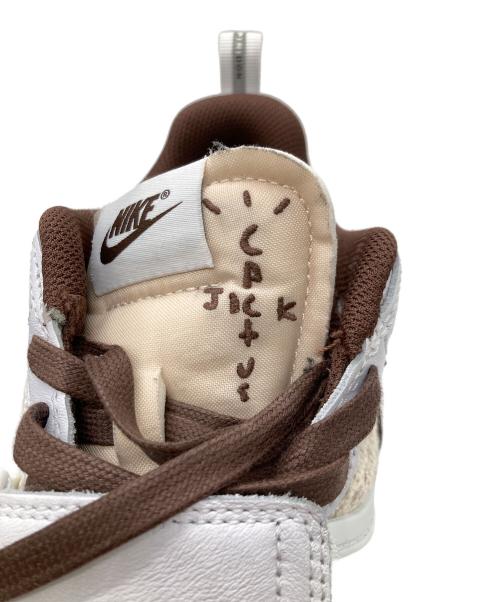NIKE（ナイキ）NIKE (ナイキ) Travis Scott (トラヴィススコット) ZOOM FIELD JAXX ベージュ×ブラウン サイズ:27.0cmの古着・服飾アイテム
