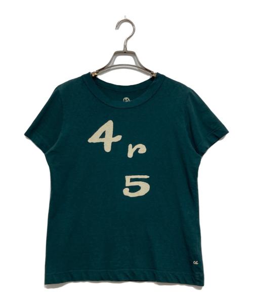 45R（フォーティファイブ・アール）45R (フォーティファイブ・アール) 半袖カットソー グリーン サイズ:2の古着・服飾アイテム