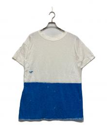 45R（フォーティファイブ・アール）の古着「バイカラーTシャツ」｜ホワイト×ブルー