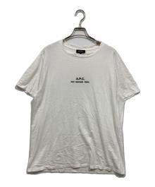 A.P.C.（アーペーセー）の古着「刺繍ロゴTシャツ」｜ホワイト