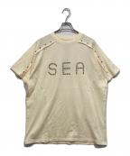 WIND AND SEAウィンダンシー）の古着「SULFER ACID STUDS C-OFF S/S」｜アイボリー