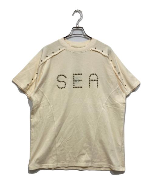 WIND AND SEA（ウィンダンシー）WIND AND SEA (ウィンダンシー) SULFER ACID STUDS C-OFF S/S アイボリー サイズ:Ｌの古着・服飾アイテム