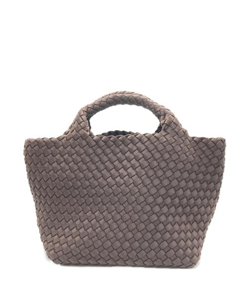 NAGHEDI（ナゲディ）NAGHEDI (ナゲディ) 2WAY編込みハンドバッグ /  St Barths S Bag ブラウンの古着・服飾アイテム