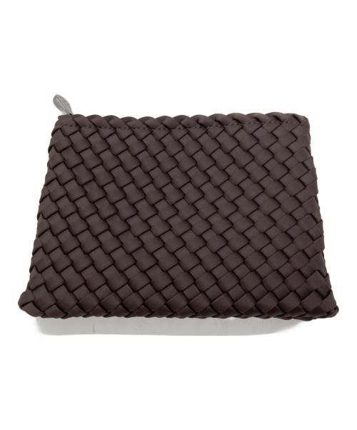 NAGHEDI（ナゲディ）NAGHEDI (ナゲディ) 2WAY編込みハンドバッグ /  St Barths S Bag ブラウンの古着・服飾アイテム