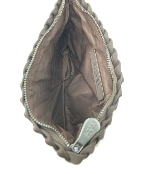 NAGHEDI（ナゲディ）NAGHEDI (ナゲディ) 2WAY編込みハンドバッグ /  St Barths S Bag ブラウンの古着・服飾アイテム