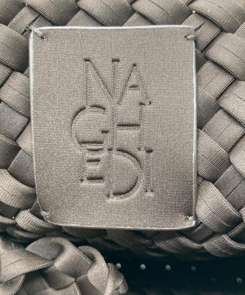 NAGHEDI（ナゲディ）NAGHEDI (ナゲディ) 2WAY編込みハンドバッグ /  St Barths S Bag ブラウンの古着・服飾アイテム