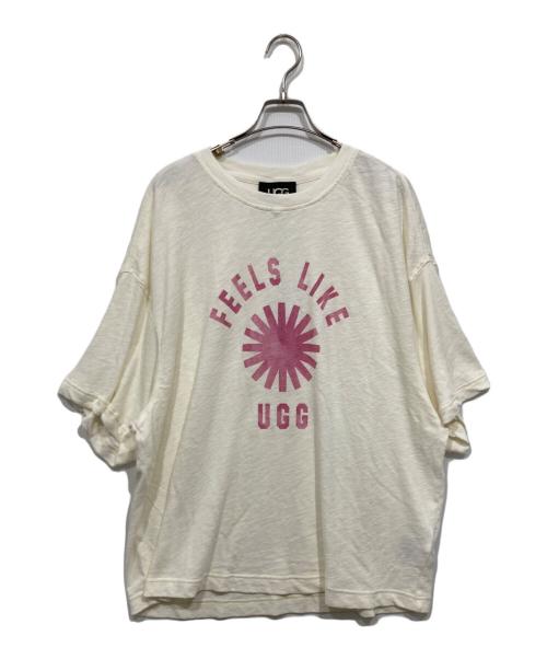 UGG（アグ）UGG (アグ) Feels Like UGG Tee アイボリー サイズ:ULの古着・服飾アイテム