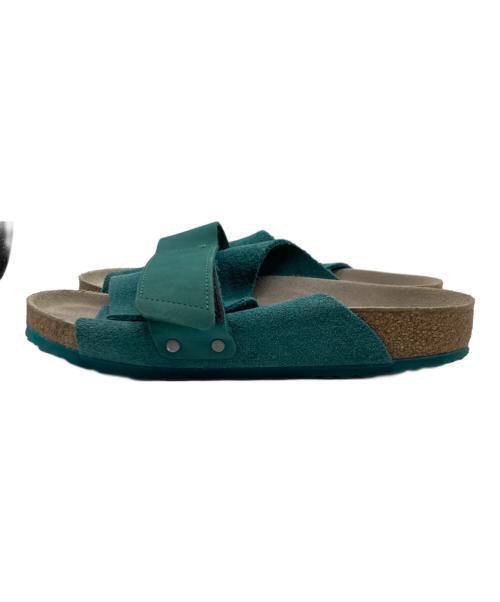BIRKENSTOCK（ビルケンシュトック）BIRKENSTOCK (ビルケンシュトック) ベルトサンダル グリーン サイズ:260の古着・服飾アイテム