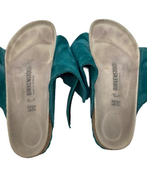 BIRKENSTOCK（ビルケンシュトック）BIRKENSTOCK (ビルケンシュトック) ベルトサンダル グリーン サイズ:260の古着・服飾アイテム